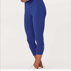 Lululemon Fast Free Tight 19” blue